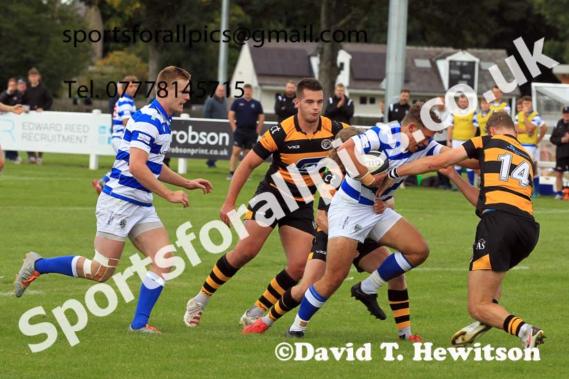 Tynedale v Sheffield Tigers, Sat., Sept. 17th, 2022. Photo: David T. Hewitson/Sports for All Pics